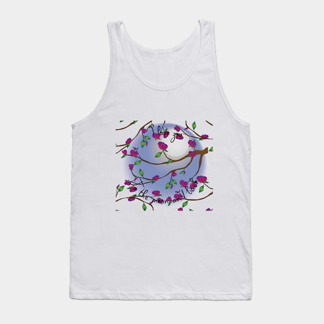 Magnolia Blooms Tank Top by OrangeEdenDesigns